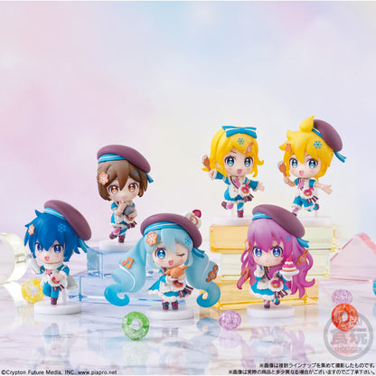 Figurine surprise Snow Miku Hatsune Miku 5cm assortie