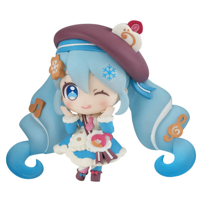 Figurine surprise Snow Miku Hatsune Miku 5cm assortie