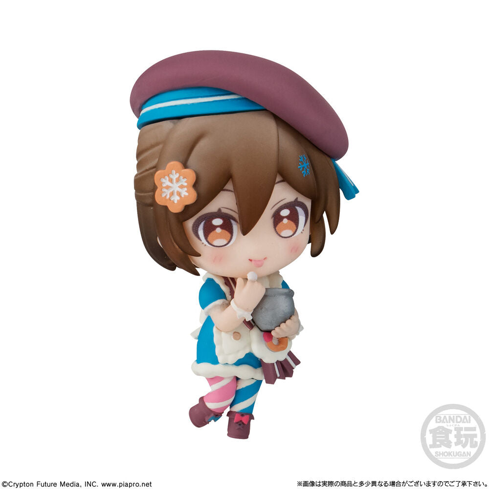 Figurine surprise Snow Miku Hatsune Miku 5cm assortie