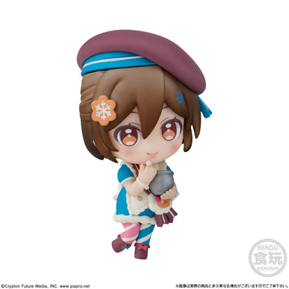Figurine surprise Snow Miku Hatsune Miku 5cm assortie