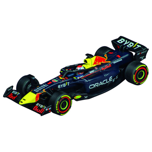 f1 car verstappen red bull pull back