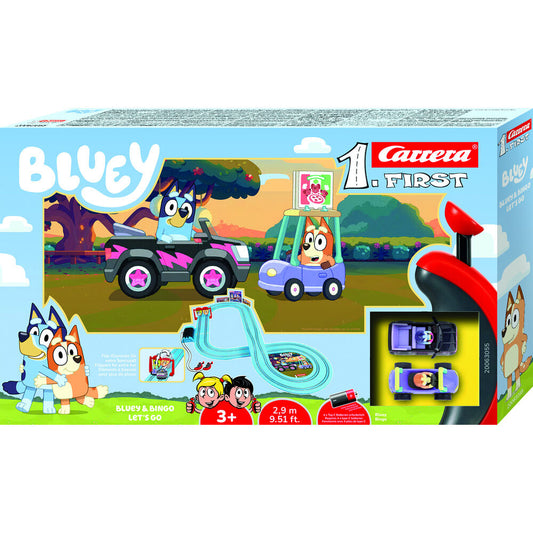 Bluey & Bingo Let's Go Bluey Race Track
