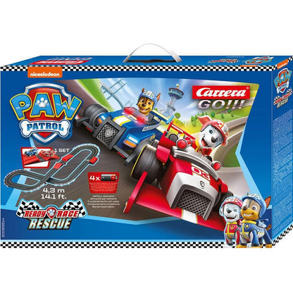 ready race & rescue paw patrol go    race track