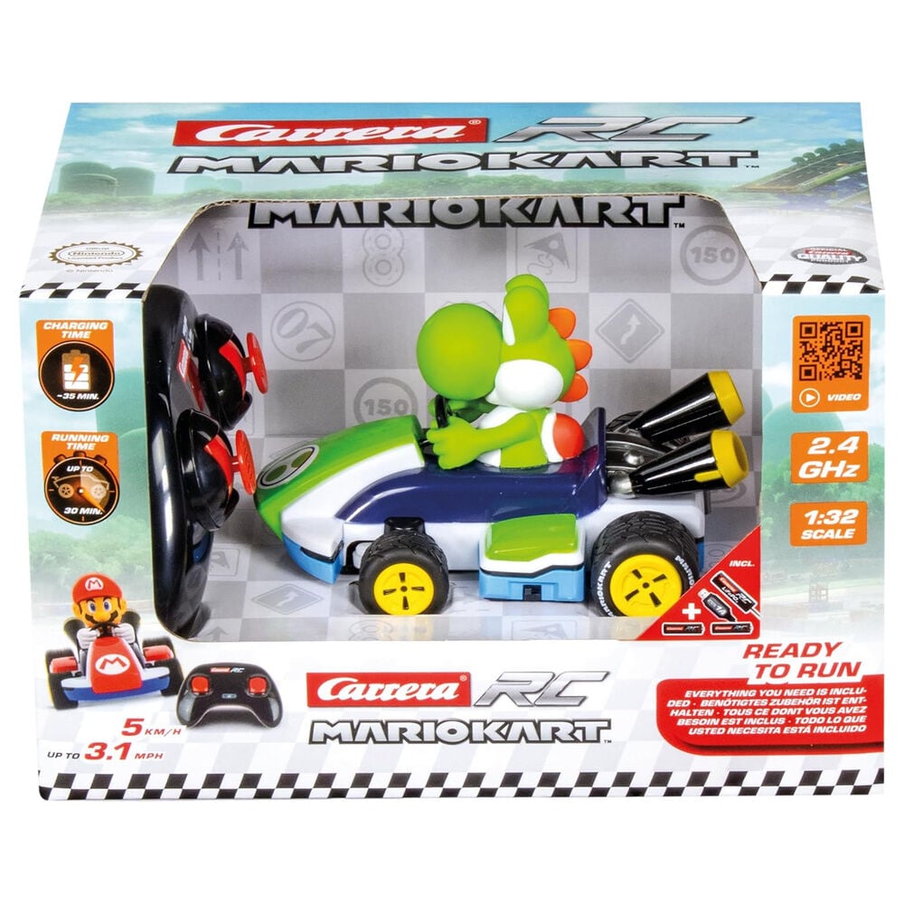 Yoshi Mario Kart radio-controlled car