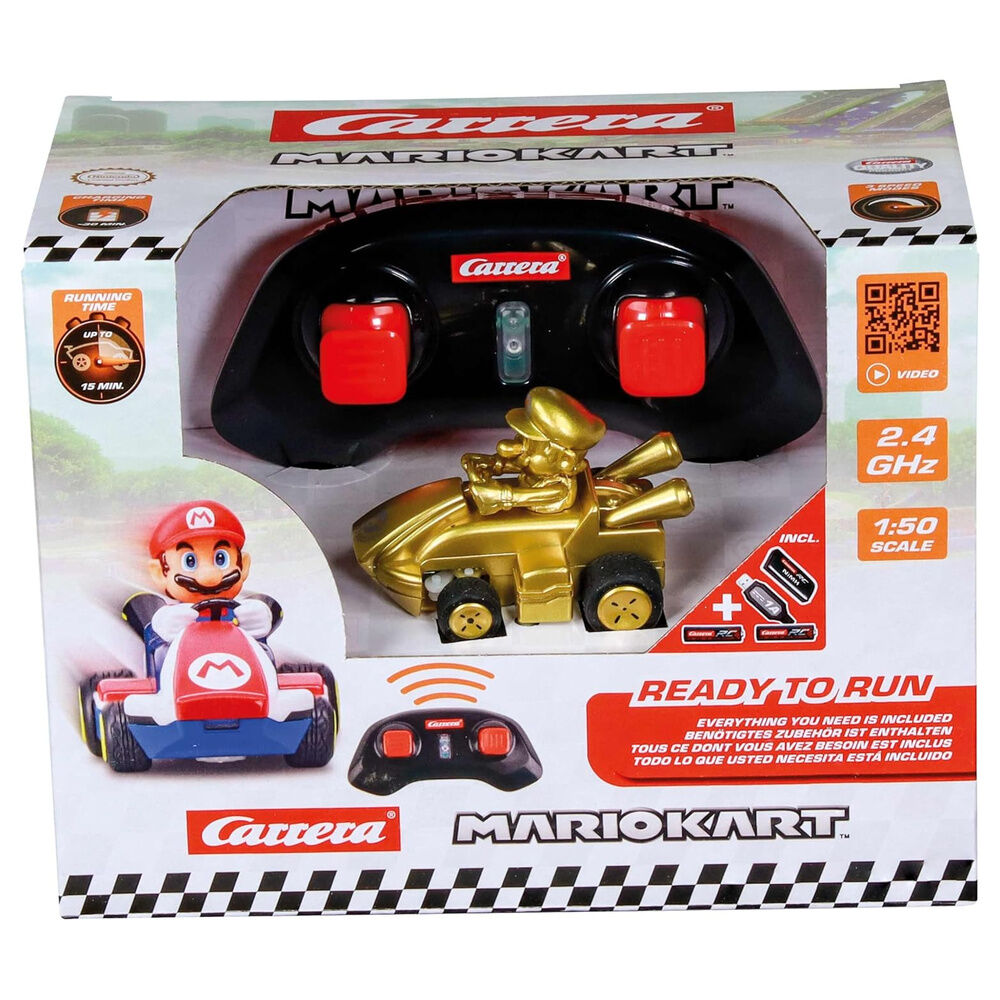mario gold mario kart radio controlled car
