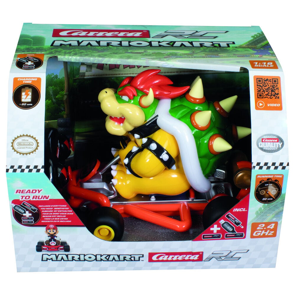 Voiture télécommandée Bowser Mario Kart