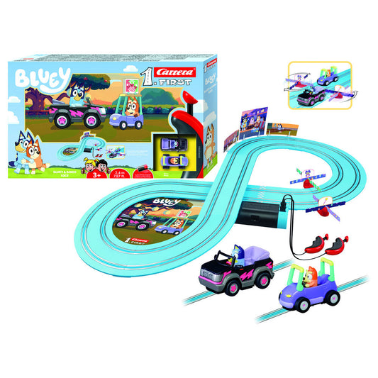 Circuito di corse Bluey e gara di bingo Bluey