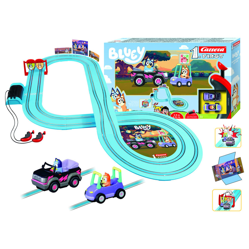 Bluey & Bingo Let's Go Bluey Race Track