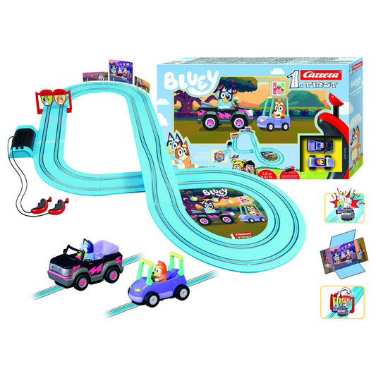 Bluey & Bingo Let's Go Bluey Race Track