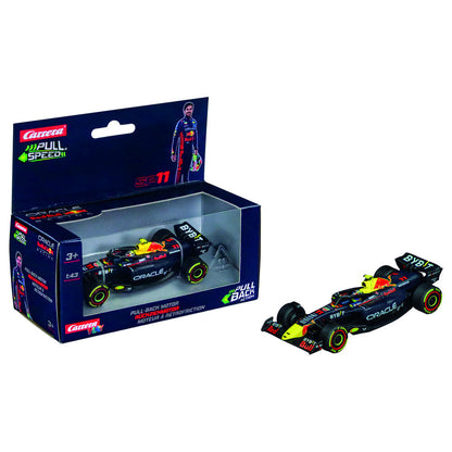 Auto di F1 S Perez Red Bull tira indietro
