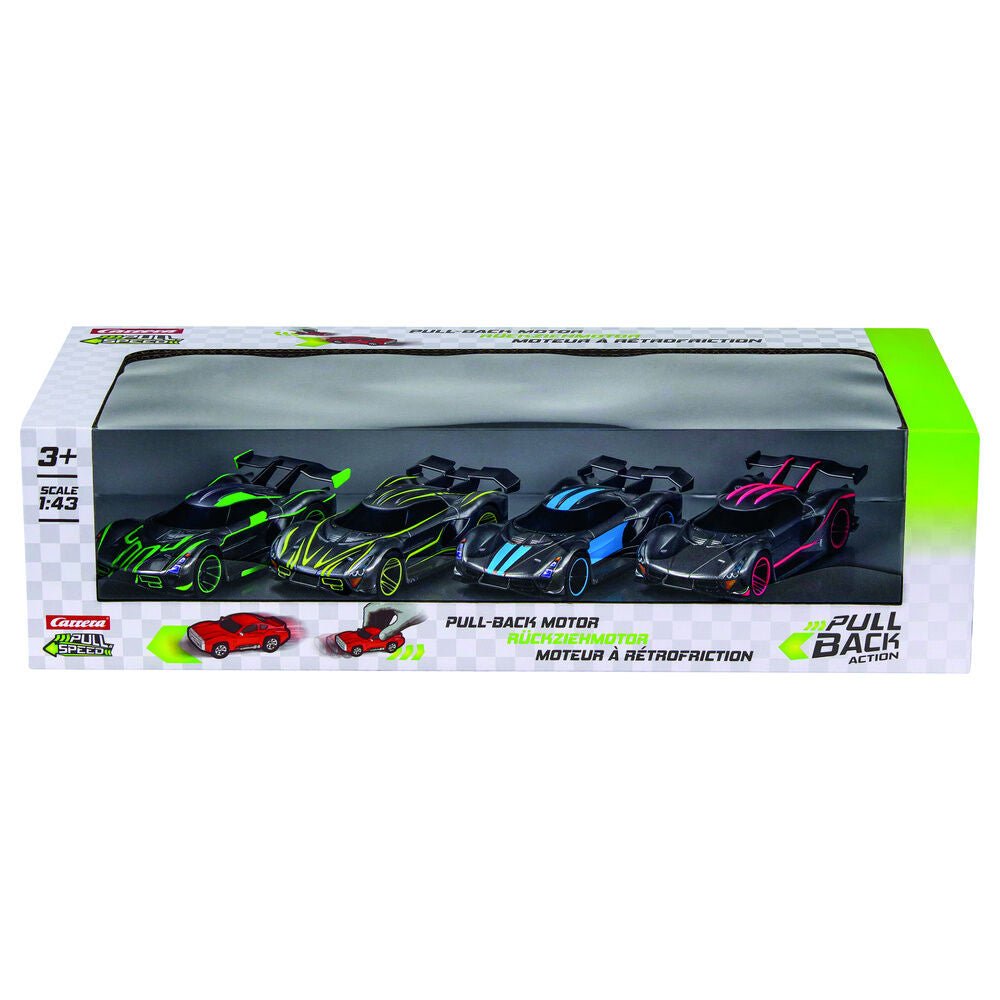 Blister 4 Hypercars pull back cars