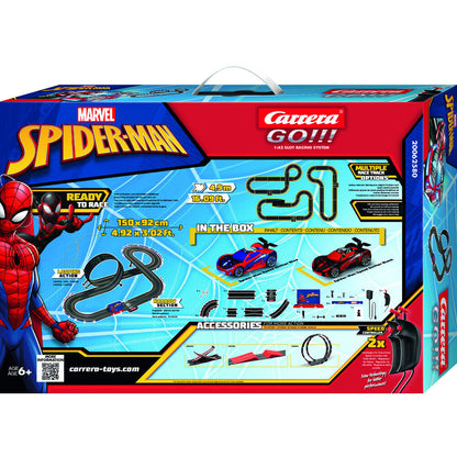 Spiderman racing circuit Marvel Carrera GO!!!