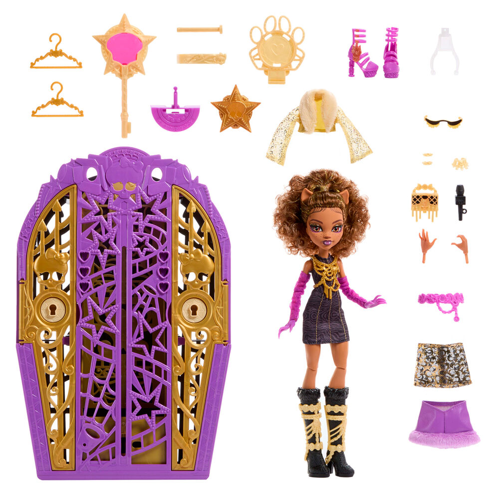 Clawdeen Skulltimate Secrets Hauntlywood Mysteries Bambola Monster High