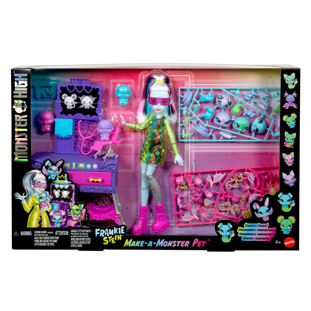 Bambola Frankie Stein + Laboratorio Monster High