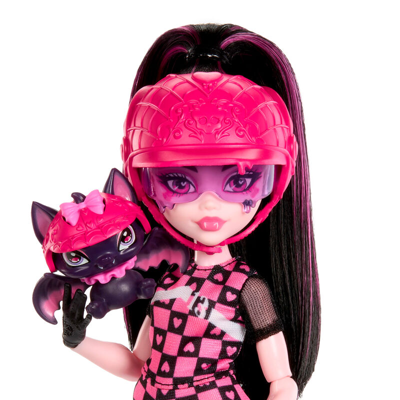 Draculaura Puppe + Monster High Scooter