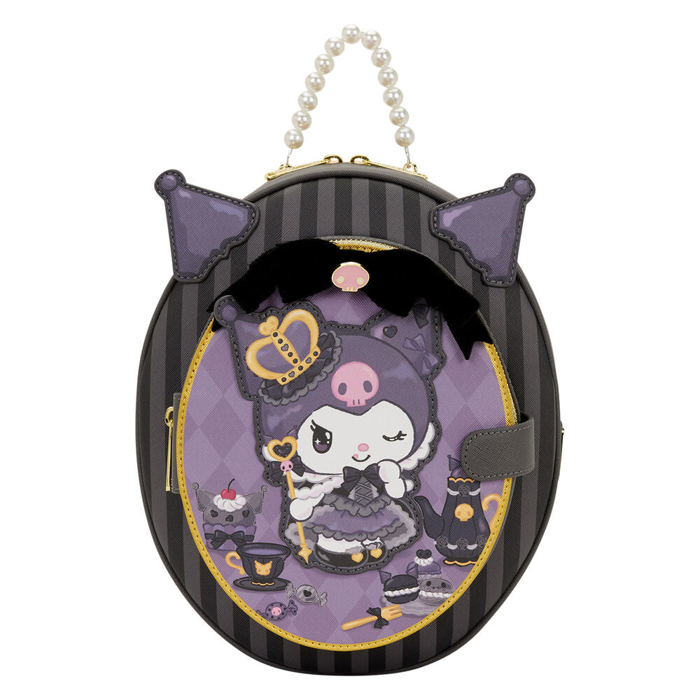 20th anniversary kuromi hello kitty loungefly backpack 28cm