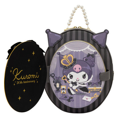 Zaino Loungefly di Kuromi Hello Kitty per il 20° anniversario 28 cm