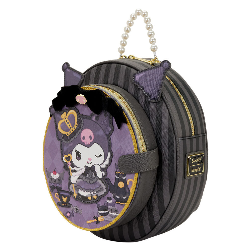 Zaino Loungefly di Kuromi Hello Kitty per il 20° anniversario 28 cm