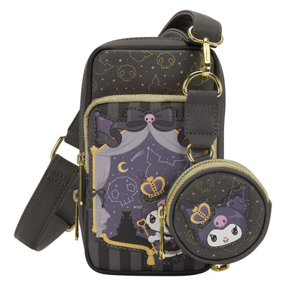 kuromi hello kitty loungefly 20th anniversary crossbody bag  coin purse