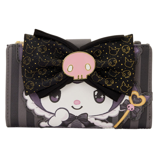 20th anniversary kuromi hello kitty loungefly wallet