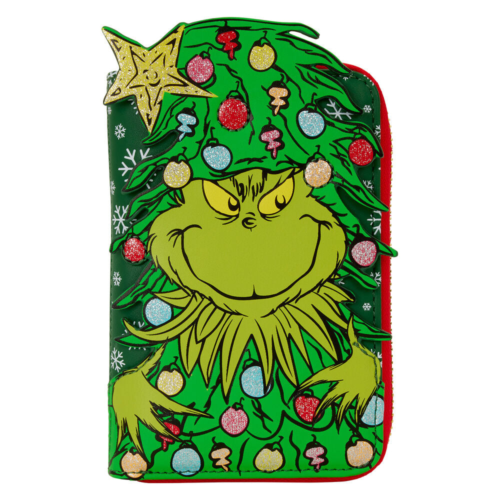 dr seuss holiday the grinch loungefly wallet
