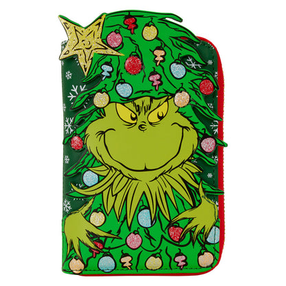 dr seuss holiday the grinch loungefly wallet