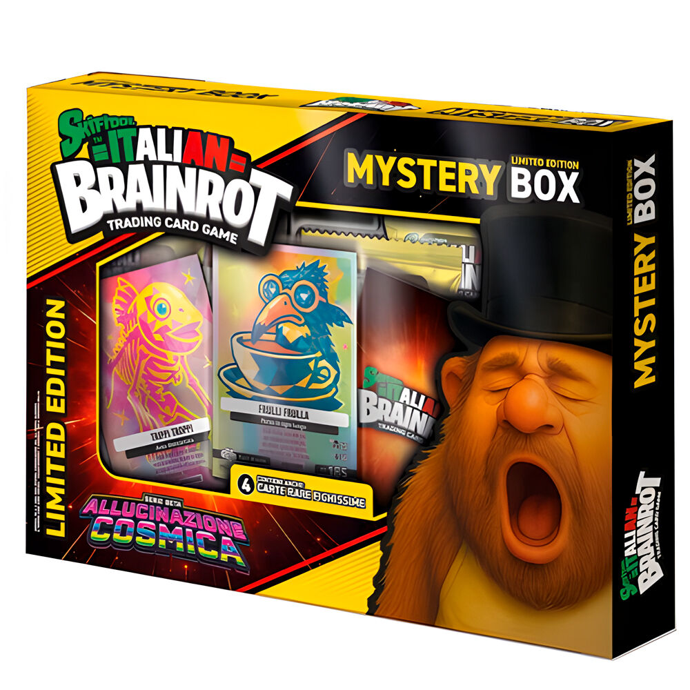 italian brainrot collectible card blister pack