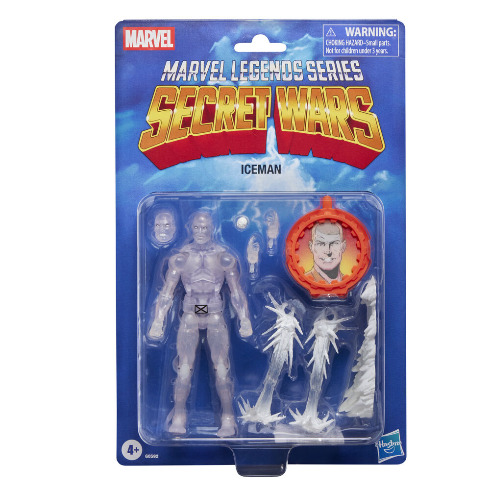 figure iceman secret wars marvel legends series 15cm