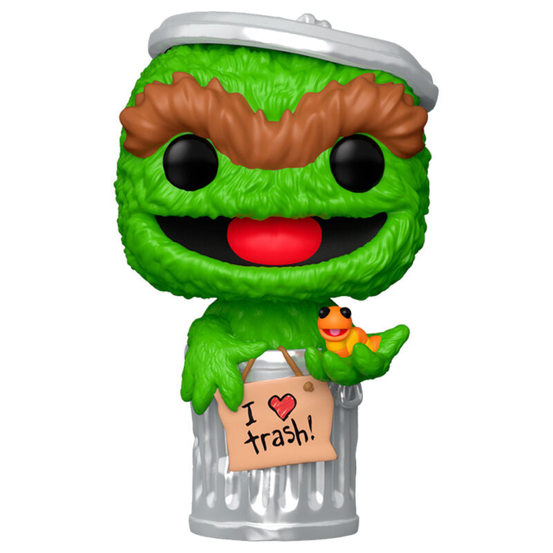 sesame street pop figure oscar the grouch
