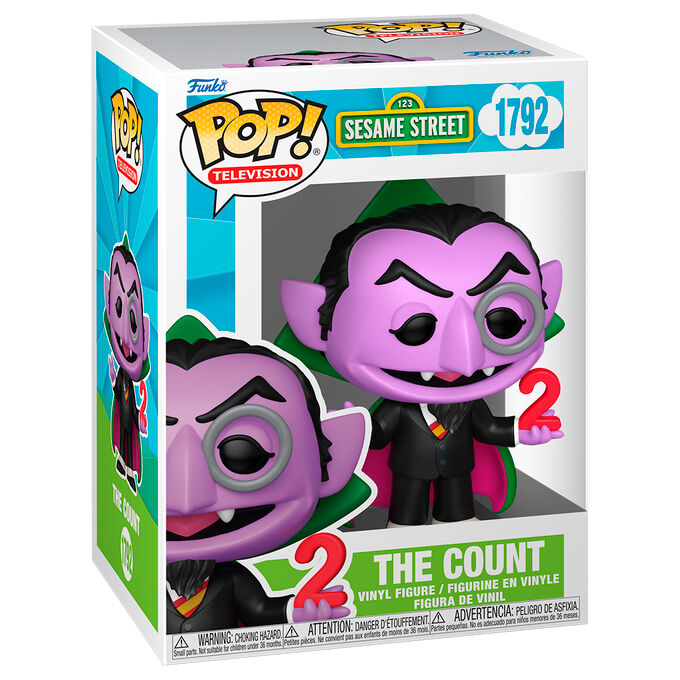 POP Figure Sesame Street The Count