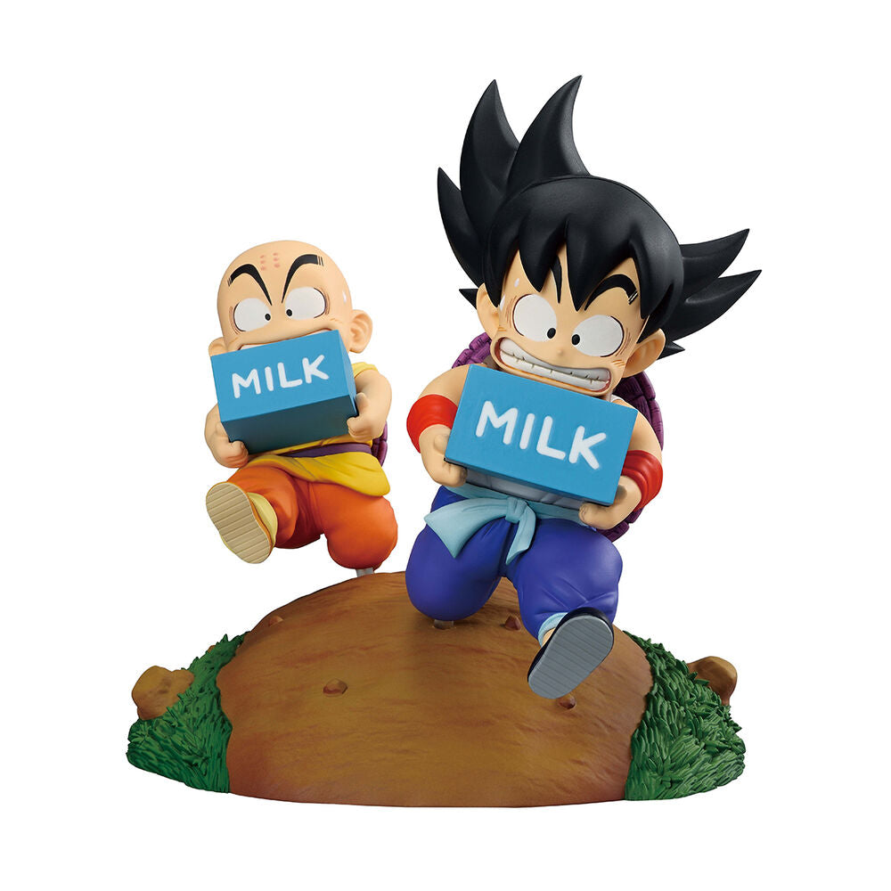 figure ichibansho son goku & krillin fantastic adventure 2 dragon ball 12cm