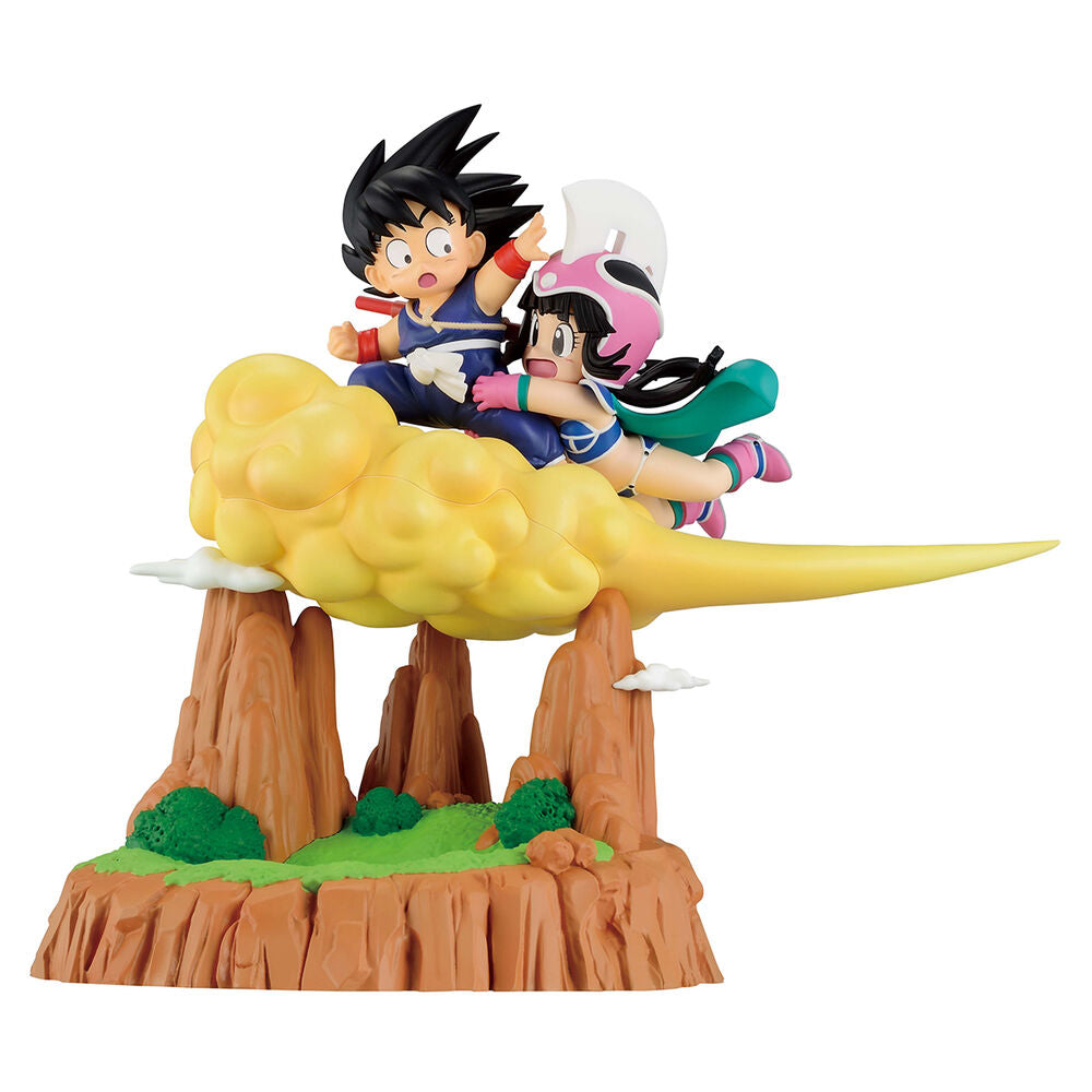 figure ichibansho son goku & chichi fantastic adventure 2 dragon ball 15cm