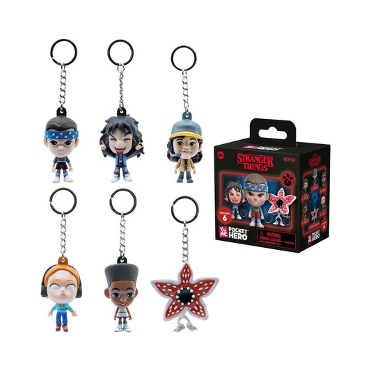 stranger things surprise figure keychain assortment
