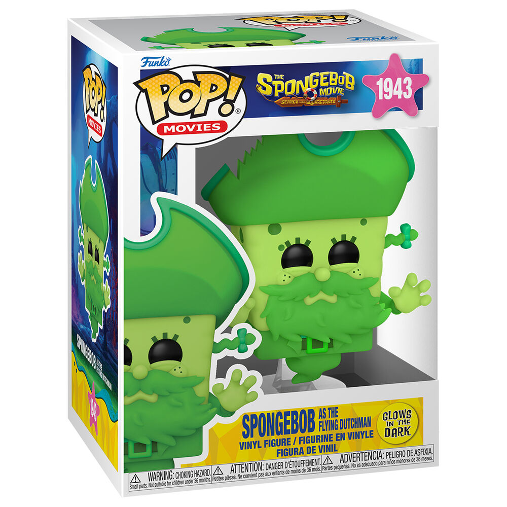 POP Figure SpongeBob A New Pirate Adventure SpongeBob as the Flying Dutchman