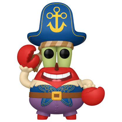 spongebob squarepants pop figure: a new pirate adventure mr krabs