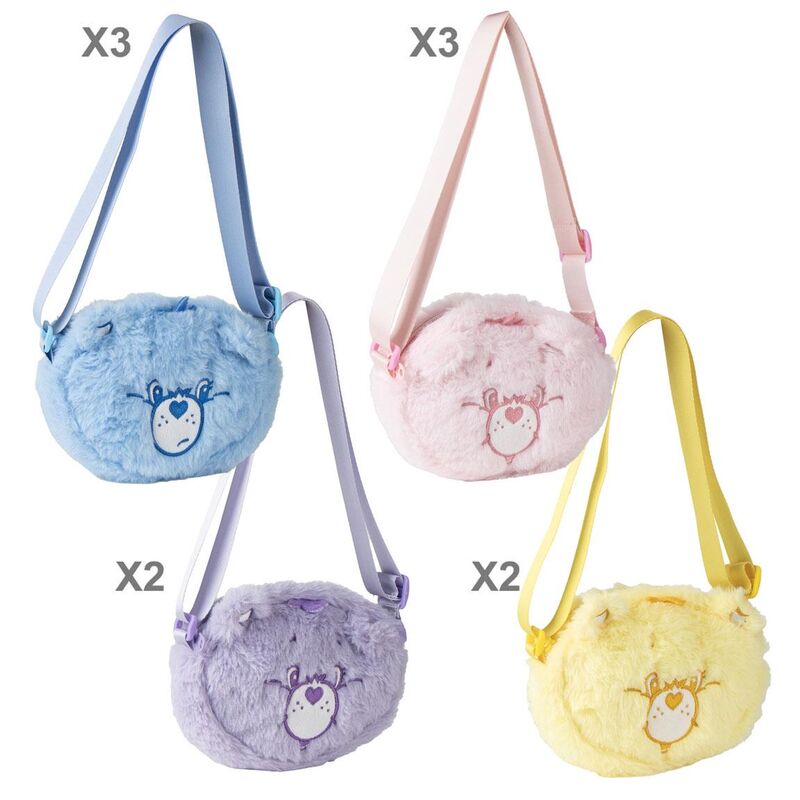 assorted care bears plush bag