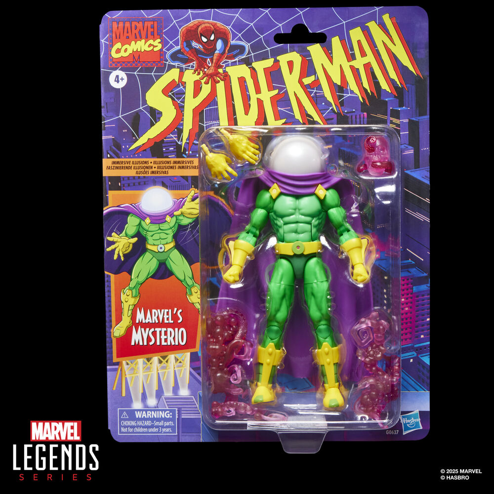 Action figure Mysterio Spider Man Marvel Comics 15 cm
