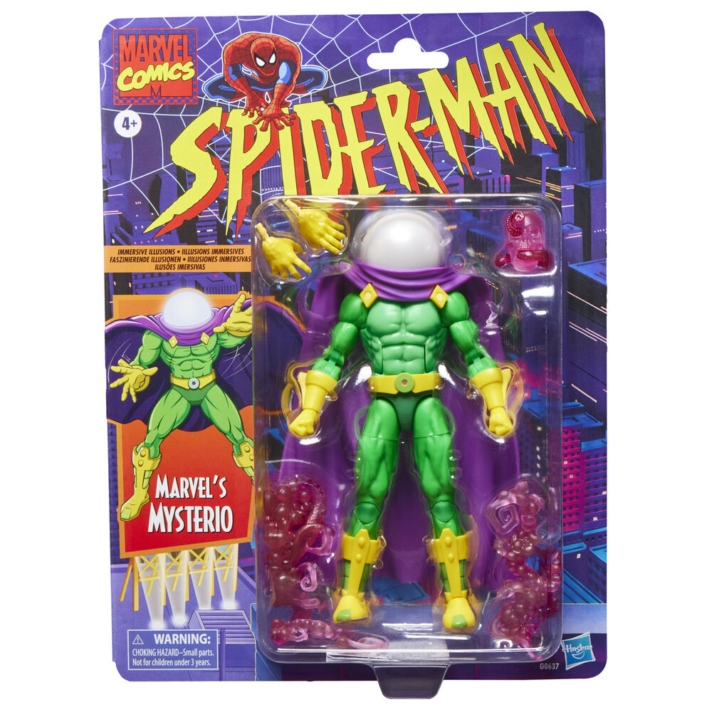 figure mysterio spider man marvel comics 15cm