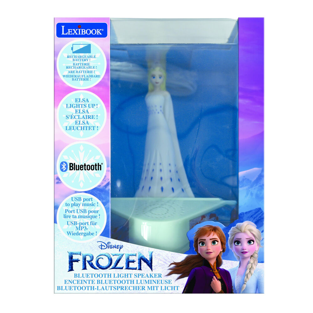 Bluetooth Speaker Light Up Figure Elsa Frozen Disney