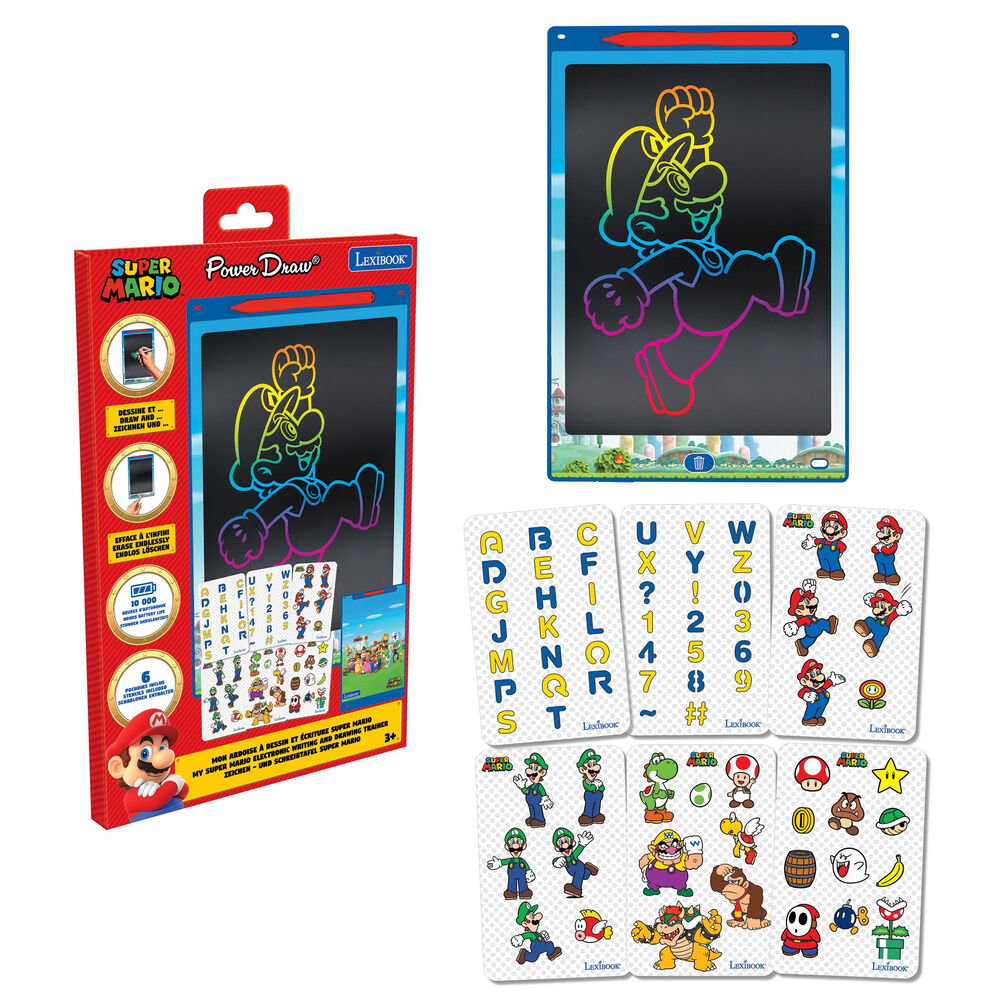 super mario bros nintendo e ink tablet