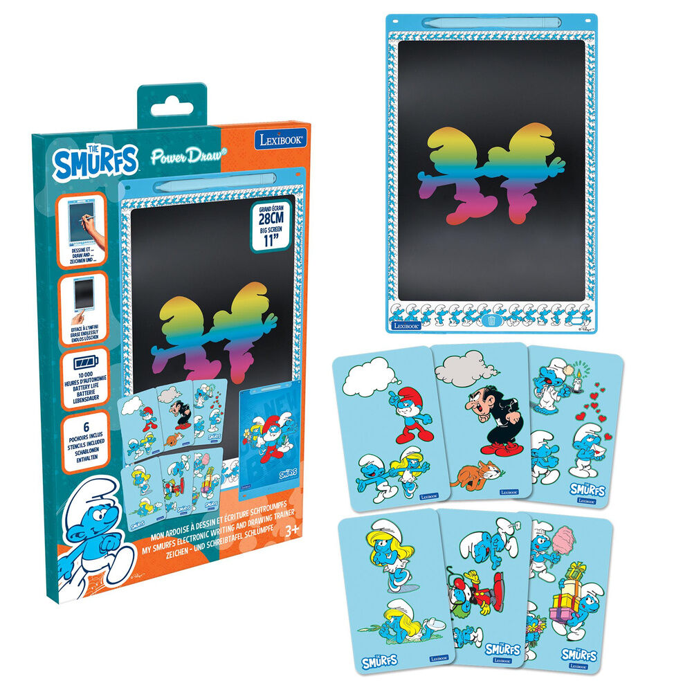 smurfs electronic ink tablet