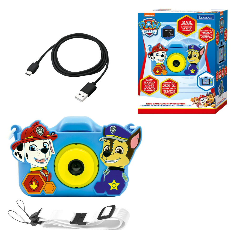 paw patrol digital camera with protective case