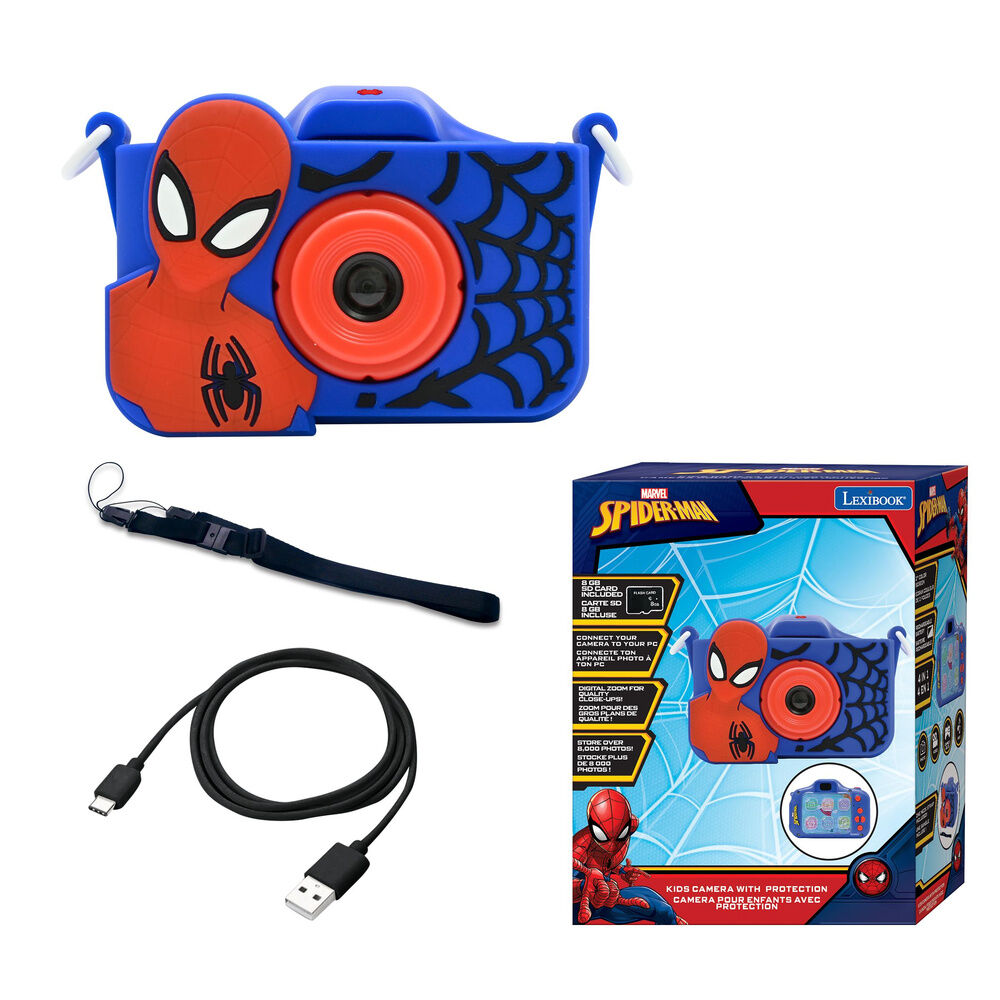 spiderman marvel digital camera with protection