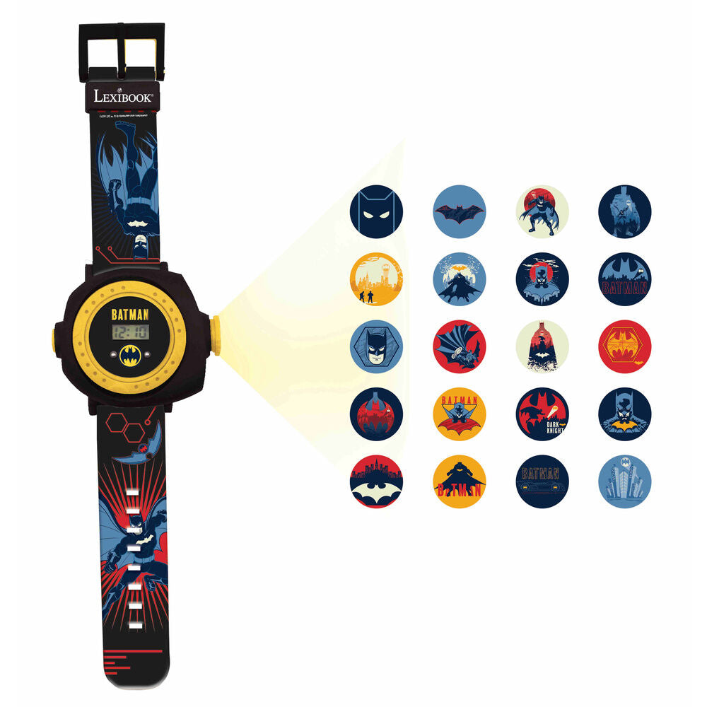 digital clock projections batman dc comics