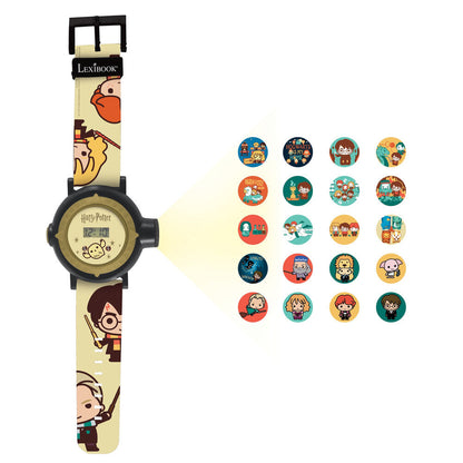 digital clock projections harry potter