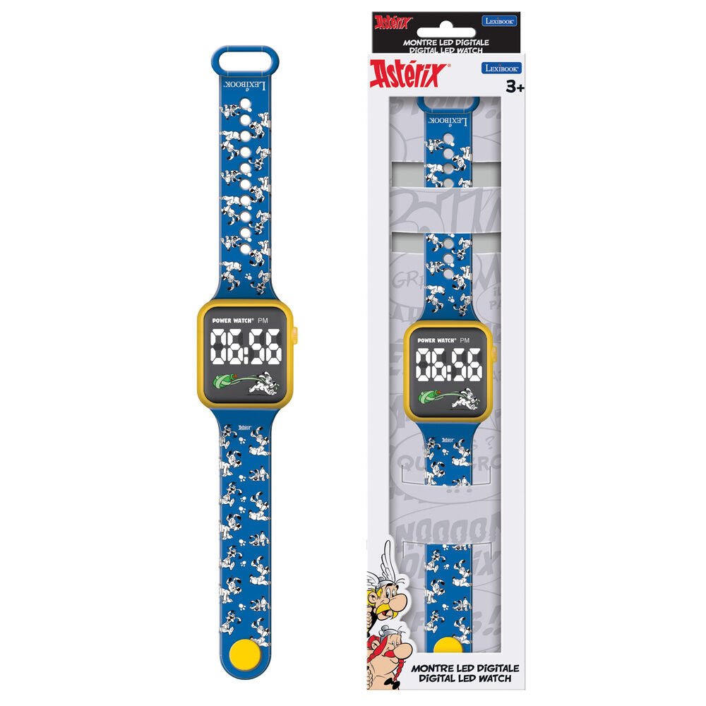 asterix and obelix led digital watch
