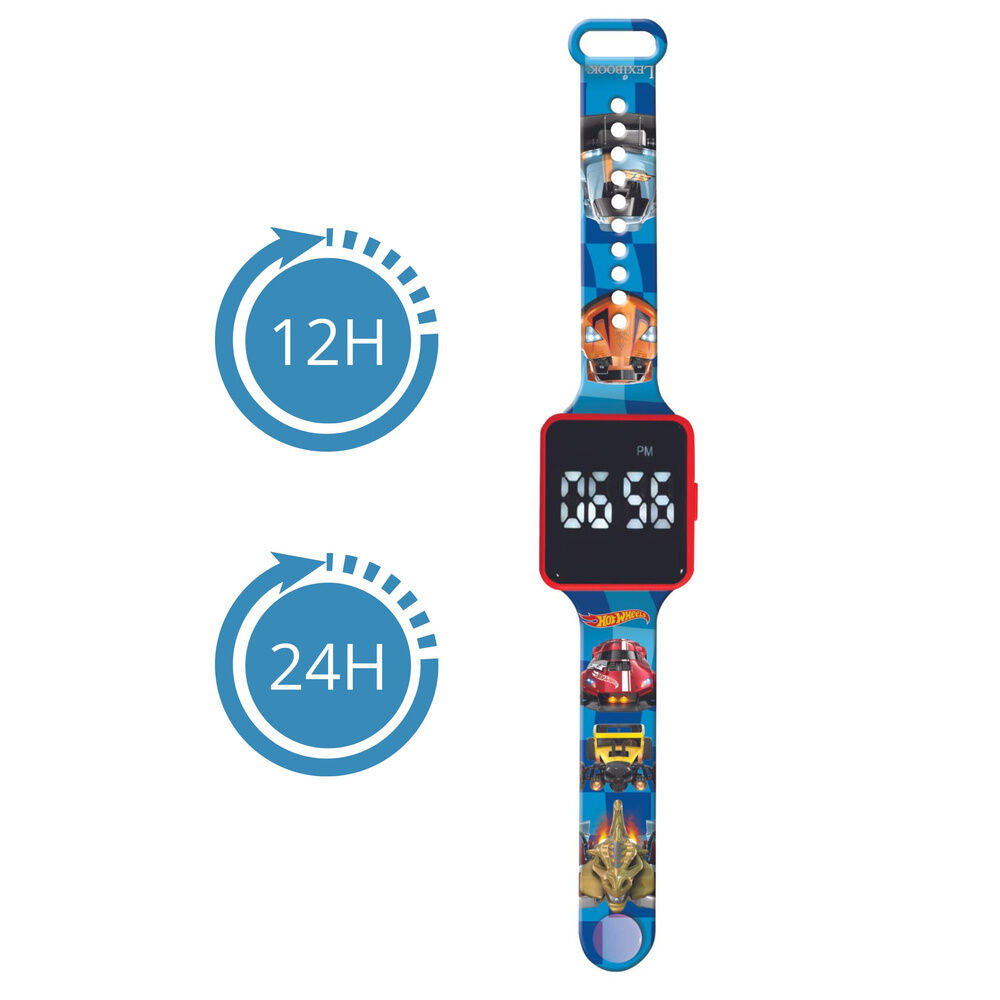 hot wheels led digital watch