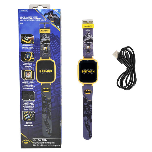batman dc comics digital watch with camera