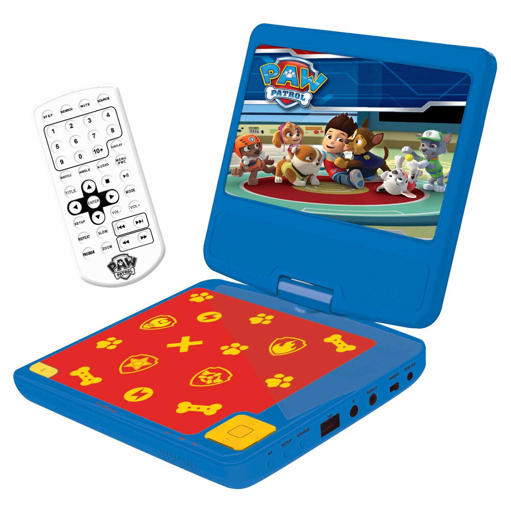 paw patrol portable dvd player