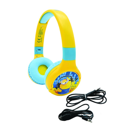minions foldable headphones